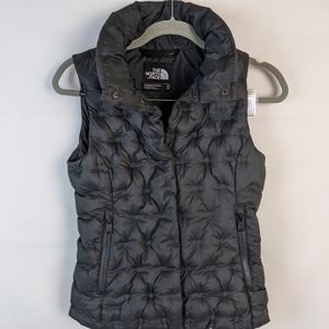 {The North Face} Black Quilted Down Vest
